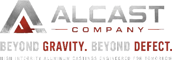 Alcast Company. Beyond Gravity. Beyond Defect. High integrity aluminum castings engineered for tomorrow.